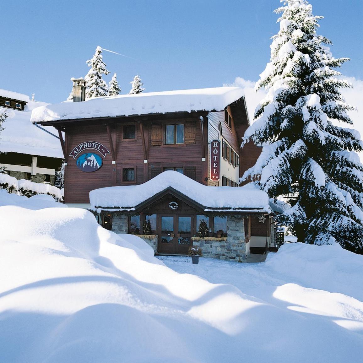 Alp-Hotel Межев Экстерьер фото